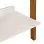 ESTANTE 48 CM X 1,85 M HANNA - NOZES/BRANCO - Foto 4