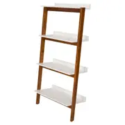 ESTANTE 70 CM X 1,46 M HANNA - NOZES/BRANCO - Foto 2