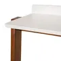 ESTANTE 70 CM X 1,46 M HANNA - NOZES/BRANCO - Foto 5