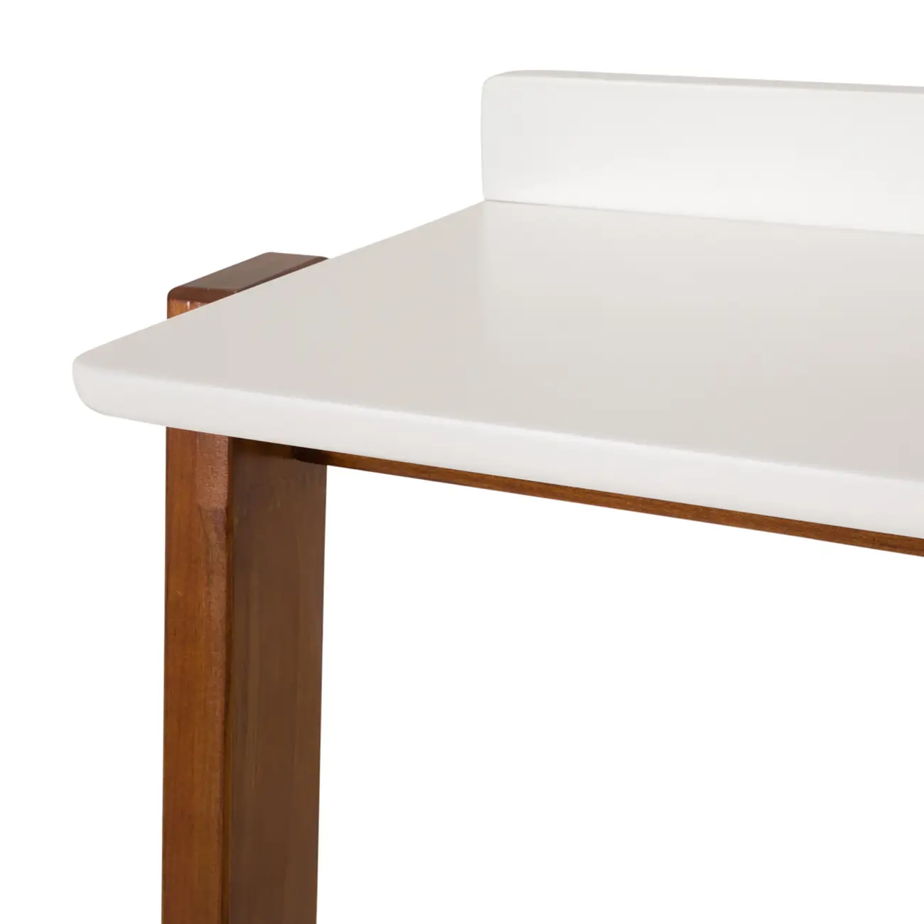 ESTANTE 70 CM X 1,46 M HANNA - NOZES/BRANCO - Foto 5