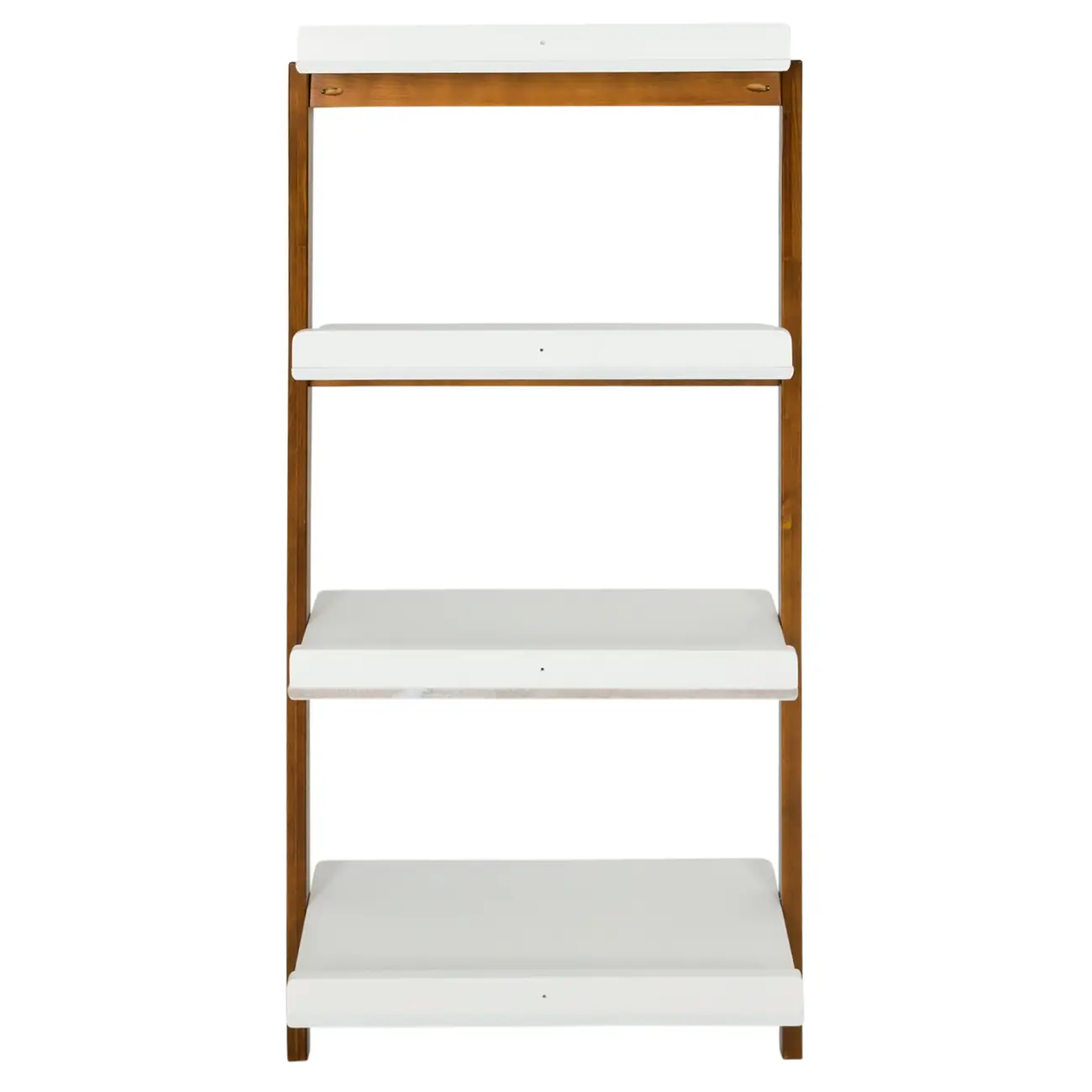 ESTANTE 70 CM X 1,46 M HANNA - NOZES/BRANCO - Foto 6