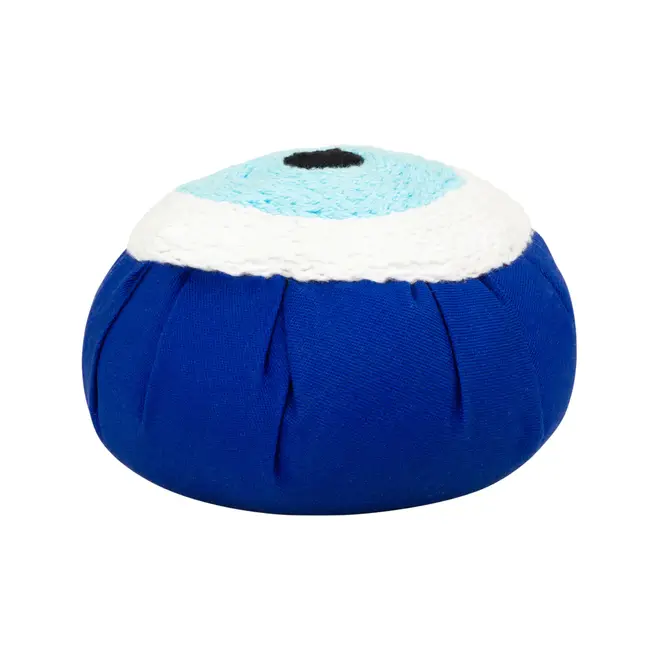 PESO PARA PORTA 13 CM X 8 CM OLHO GREGO - AZUL/AZUL CLARO - Foto 2