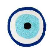 PESO PARA PORTA 13 CM X 8 CM OLHO GREGO - AZUL/AZUL CLARO - Foto 4