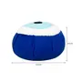 PESO PARA PORTA 13 CM X 8 CM OLHO GREGO - AZUL/AZUL CLARO - Foto 5