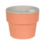 VASO AUTOIRRIGÁVEL 10 CM KANTIL - MELÃO/BEGE - Foto 3