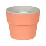 VASO AUTOIRRIGÁVEL 10 CM KANTIL - MELÃO/BEGE - Foto 4