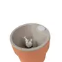 VASO AUTOIRRIGÁVEL 10 CM KANTIL - MELÃO/BEGE - Foto 5