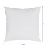 ALMOFADA 40 CM X 40 CM VENTURA - BRANCO - Foto 3