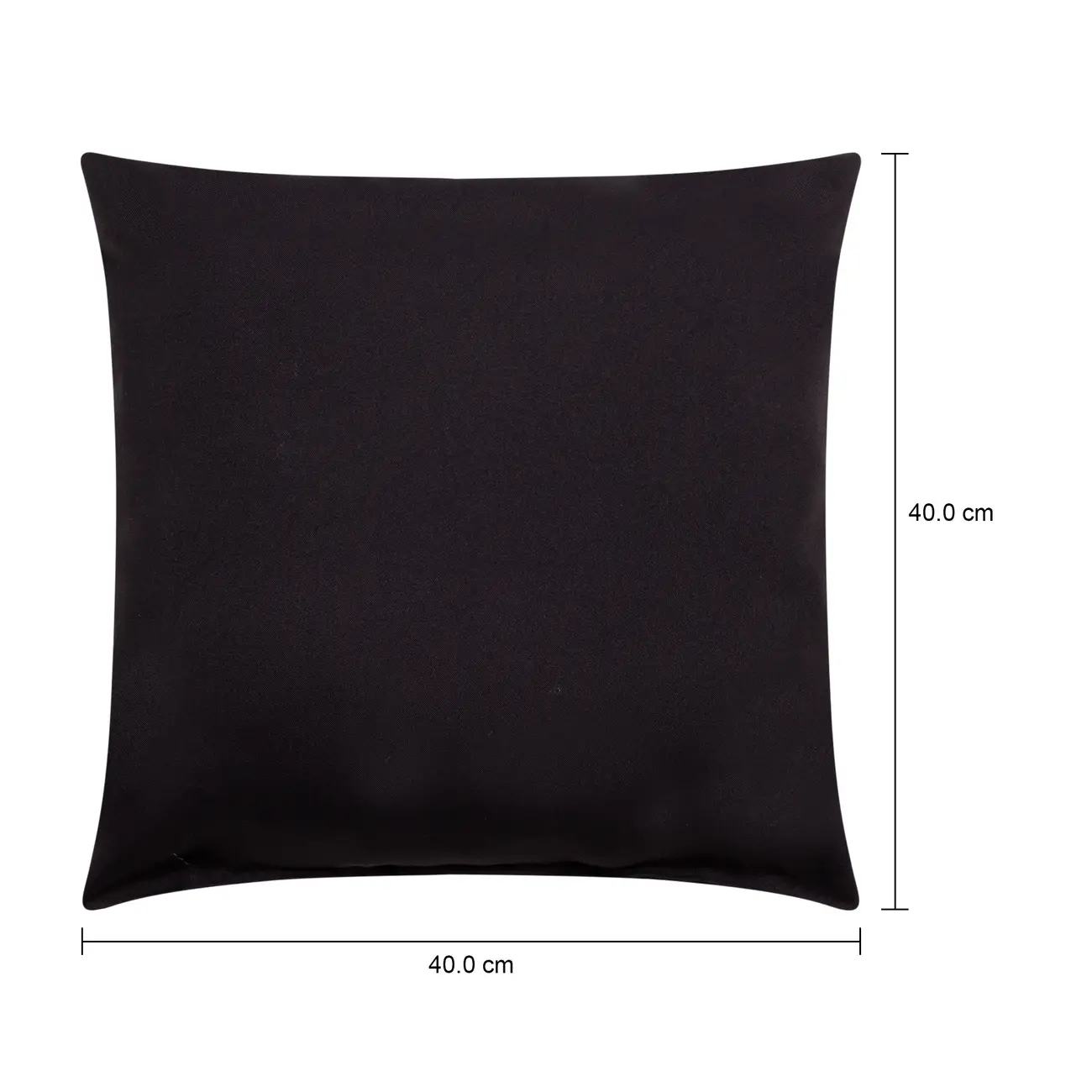 ALMOFADA 40 CM X 40 CM VENTURA - PRETO - Foto 3