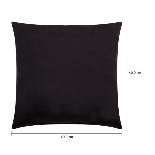 ALMOFADA 40 CM X 40 CM VENTURA - PRETO - Foto 3