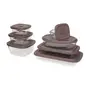 POTE QUADRADO 500 ML BENTLEY - INCOLOR/RUBY MOCHA - Foto 7