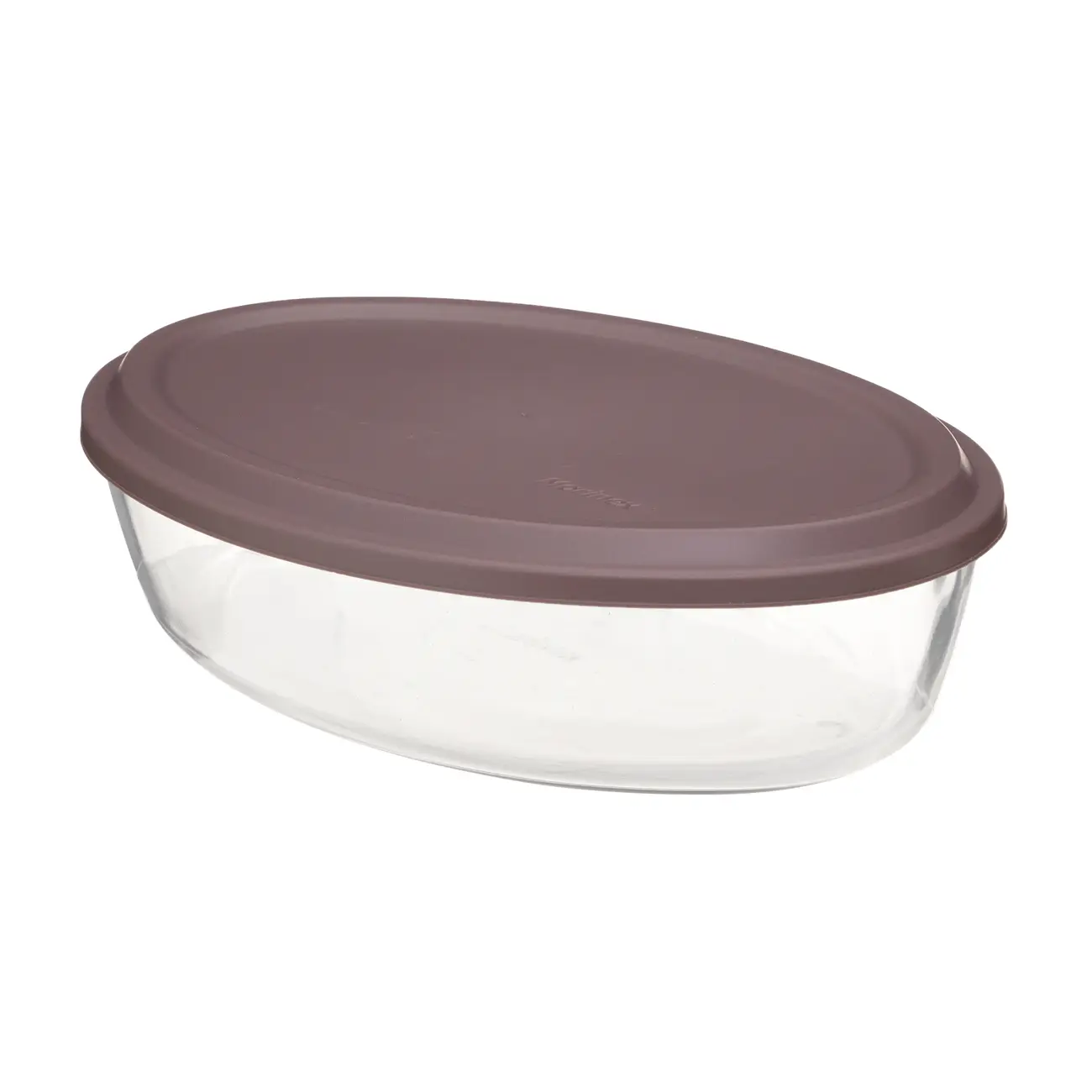 TRAVESSA REFRATÁRIA OVAL 26 CM X 18 CM BENTLEY - INCOLOR/RUBY MOCHA - Foto 3