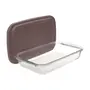 TRAVESSA REFRATÁRIA 30 CM X 18 CM BENTLEY - INCOLOR/RUBY MOCHA - Foto 2