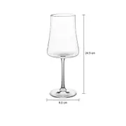TAÇA BORDEAUX 560 ML HAILLAN TITAN - INCOLOR - Foto 6