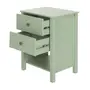 MESA DE CABECEIRA ALTA 2 GAVETAS HALQ - SÁLVIA - Foto 4