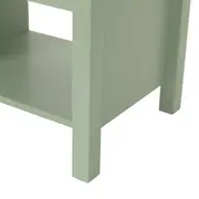 MESA DE CABECEIRA ALTA 2 GAVETAS HALQ - SÁLVIA - Foto 7