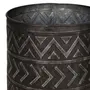 CACHEPÔ 15 CM ADIMU - PRETO/ZINCO - Foto 2