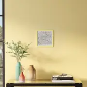 QUADRO PASSATEMPO 30 CM X 30 CM - AMARELO/BRANCO - Foto 5
