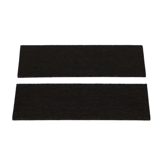FELTRO ADESIVO RETANGULAR COM 2 12,7 CM X 5,1 CM TEKBOND - PRETO - Foto 2