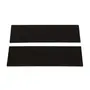 FELTRO ADESIVO RETANGULAR COM 2 12,7 CM X 5,1 CM TEKBOND - PRETO - Foto 2