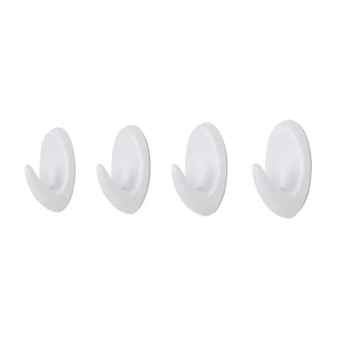 GANCHO ADESIVO P COM 4 TEKBOND AMB - BRANCO - Foto 1