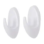 GANCHO ADESIVO M COM 2 TEKBOND AMB - BRANCO - Foto 1