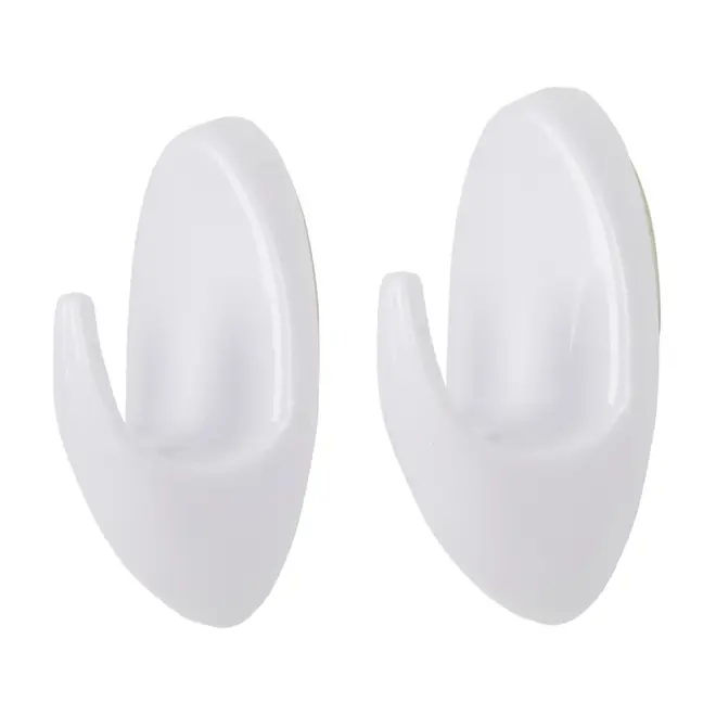 GANCHO ADESIVO M COM 2 TEKBOND AMB - BRANCO - Foto 1