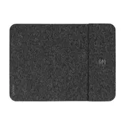 MOUSE PAD COM CARREGADOR POR INDUÇÃO TECH PLUS - CINZA/PRETO - Foto 1