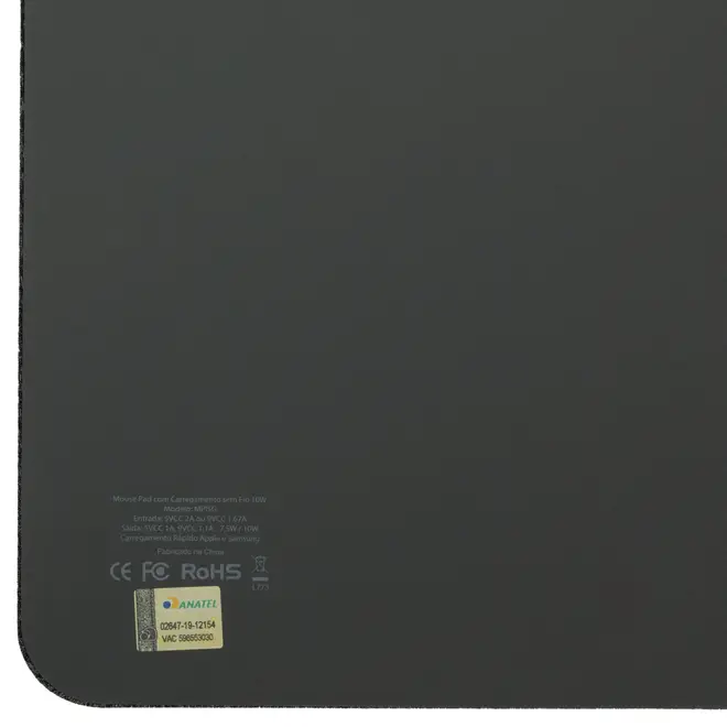 MOUSE PAD COM CARREGADOR POR INDUÇÃO TECH PLUS - CINZA/PRETO - Foto 9