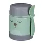 POTE TÉRMICO COM COLHER GUMY - CINZA/VERDE - Foto 3