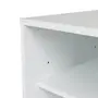 RACK 1 PORTA DE CORRER 90 CM X 39 CM MARTIN - BRANCO/NOZES - Foto 7
