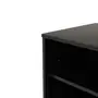 RACK 1 PORTA DE CORRER 90 CM X 39 CM MARTIN - PRETO/NOZES - Foto 7