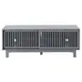 RACK 2 PORTAS DE CORRER 1,40 M X 45 CM ALINA LEVEL - KONKRET - Foto 1