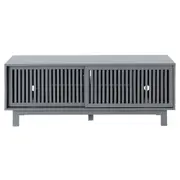 RACK 2 PORTAS DE CORRER 1,40 M X 45 CM ALINA LEVEL - KONKRET - Foto 1