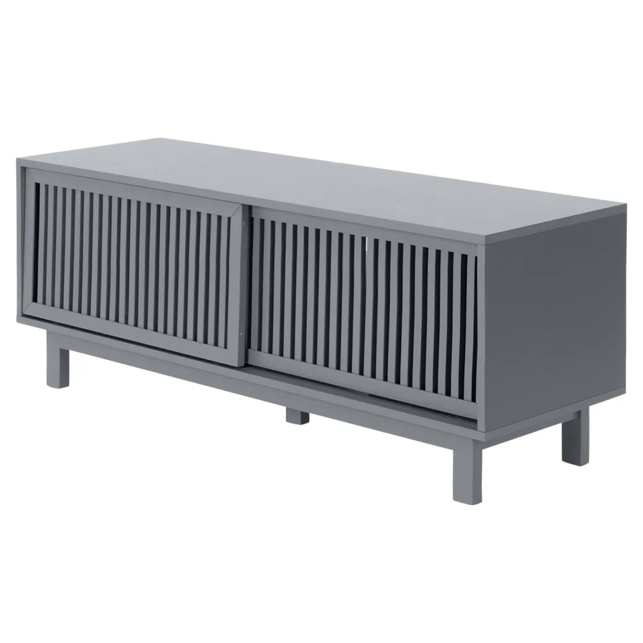 RACK 2 PORTAS DE CORRER 1,40 M X 45 CM ALINA LEVEL - KONKRET - Foto 2