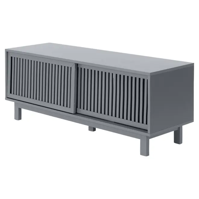 RACK 2 PORTAS DE CORRER 1,40 M X 45 CM ALINA LEVEL - KONKRET - Foto 2