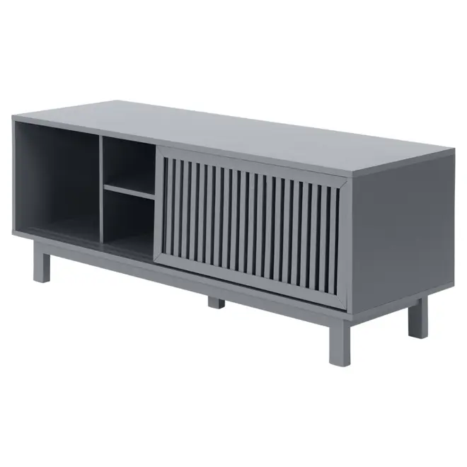 RACK 2 PORTAS DE CORRER 1,40 M X 45 CM ALINA LEVEL - KONKRET - Foto 4