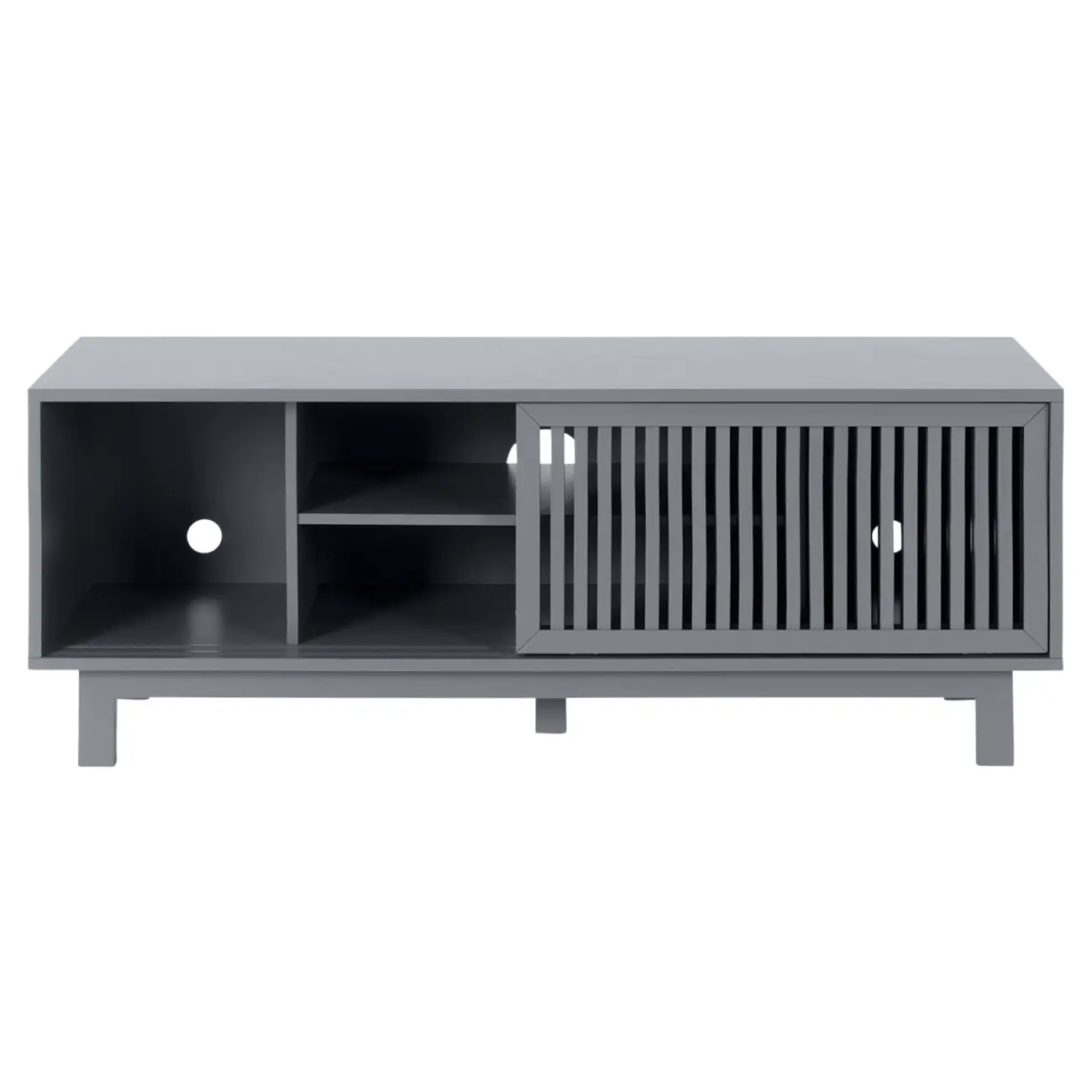 RACK 2 PORTAS DE CORRER 1,40 M X 45 CM ALINA LEVEL - KONKRET - Foto 7
