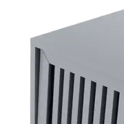 RACK 2 PORTAS DE CORRER 1,40 M X 45 CM ALINA LEVEL - KONKRET - Foto 8