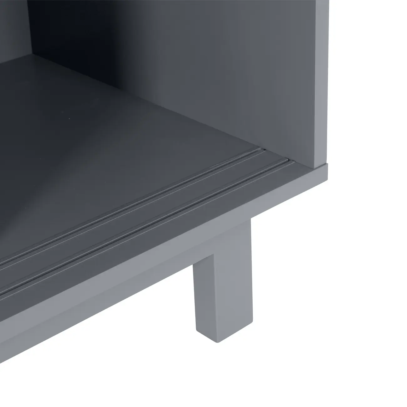 RACK 2 PORTAS DE CORRER 1,40 M X 45 CM ALINA LEVEL - KONKRET - Foto 10