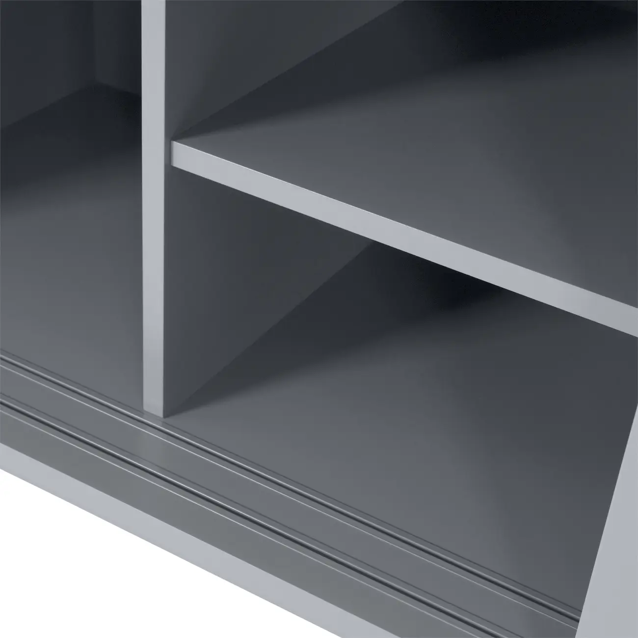 RACK 2 PORTAS DE CORRER 1,40 M X 45 CM ALINA LEVEL - KONKRET - Foto 11