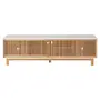 RACK 2 PORTAS DE CORRER 1,80 M X 45 CM ALINA LEVEL - BRANCO/TAUARI - Foto 1
