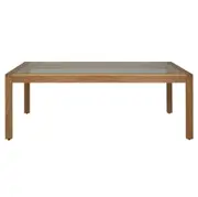 MESA 2,18 M X 1 M TOARI - MACCHIATO/INCOLOR - Foto 1