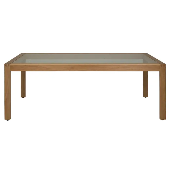 MESA 2,18 M X 1 M TOARI - MACCHIATO/INCOLOR - Foto 1
