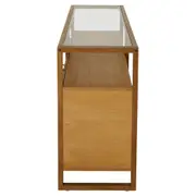 BUFFET COM 4 PORTAS 2 M X 42 CM TOARI - MACCHIATO/INCOLOR - Foto 4
