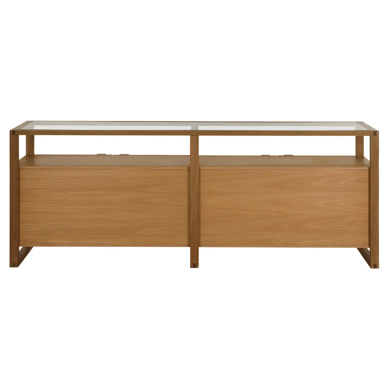 BUFFET COM 4 PORTAS 2 M X 42 CM TOARI - MACCHIATO/INCOLOR - Foto 9