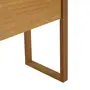 ESTANTE COM 2 PORTAS BASCULANTES 2 M X 2,11 M TOARI - MACCHIATO/INCOLOR - Foto 7