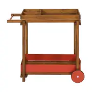CARRINHO 84 CM X 48 CM BROMÉLIA - BARU/FERRUGEM - Foto 1