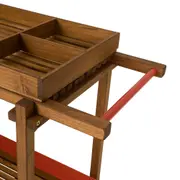 CARRINHO 84 CM X 48 CM BROMÉLIA - BARU/FERRUGEM - Foto 4
