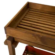 CARRINHO 84 CM X 48 CM BROMÉLIA - BARU/FERRUGEM - Foto 6